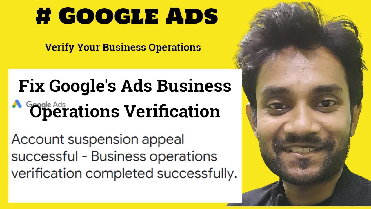 How To Do Google Ads Business Operations Verification successfully | BOV Google ads