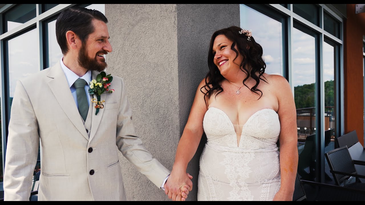 Brittney and Bob's Waterpark Wedding