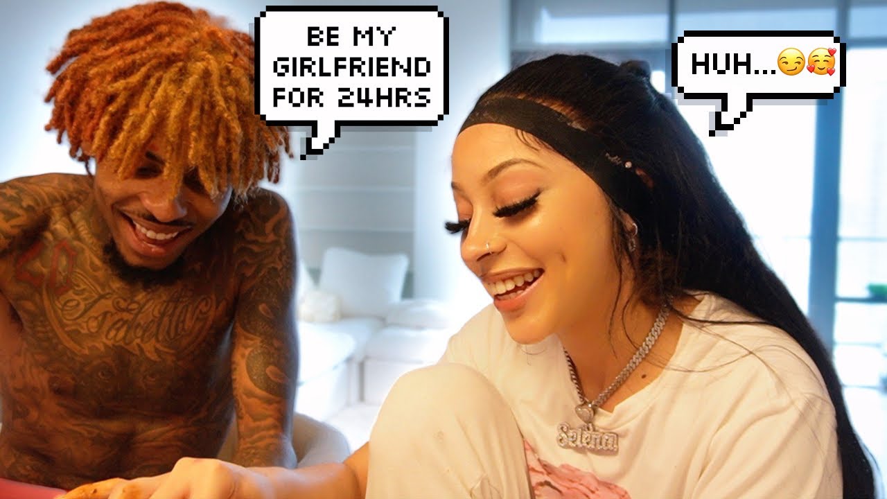 Позволяя ему контролировать мою жизнь в течение 24 часов *ОН ПОПРОСИЛ МЕНЯ СТАТЬ ЕГО ДЕВУШКОЙ* 😱👩...