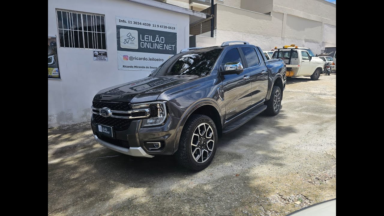 I/FORD RANGER LTDPCD3D4A; 2024/2024; CINZA; DIESEL