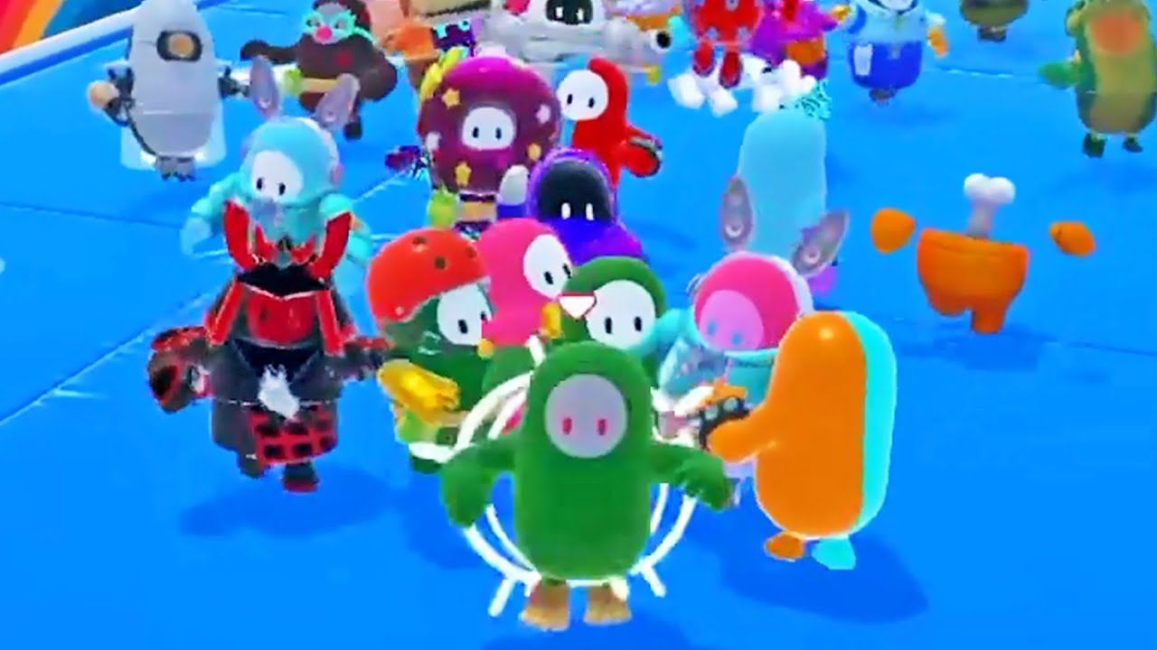 FALL GUYS BUT I BEAT A FULL LOBBY OF STREAM SNIPERS