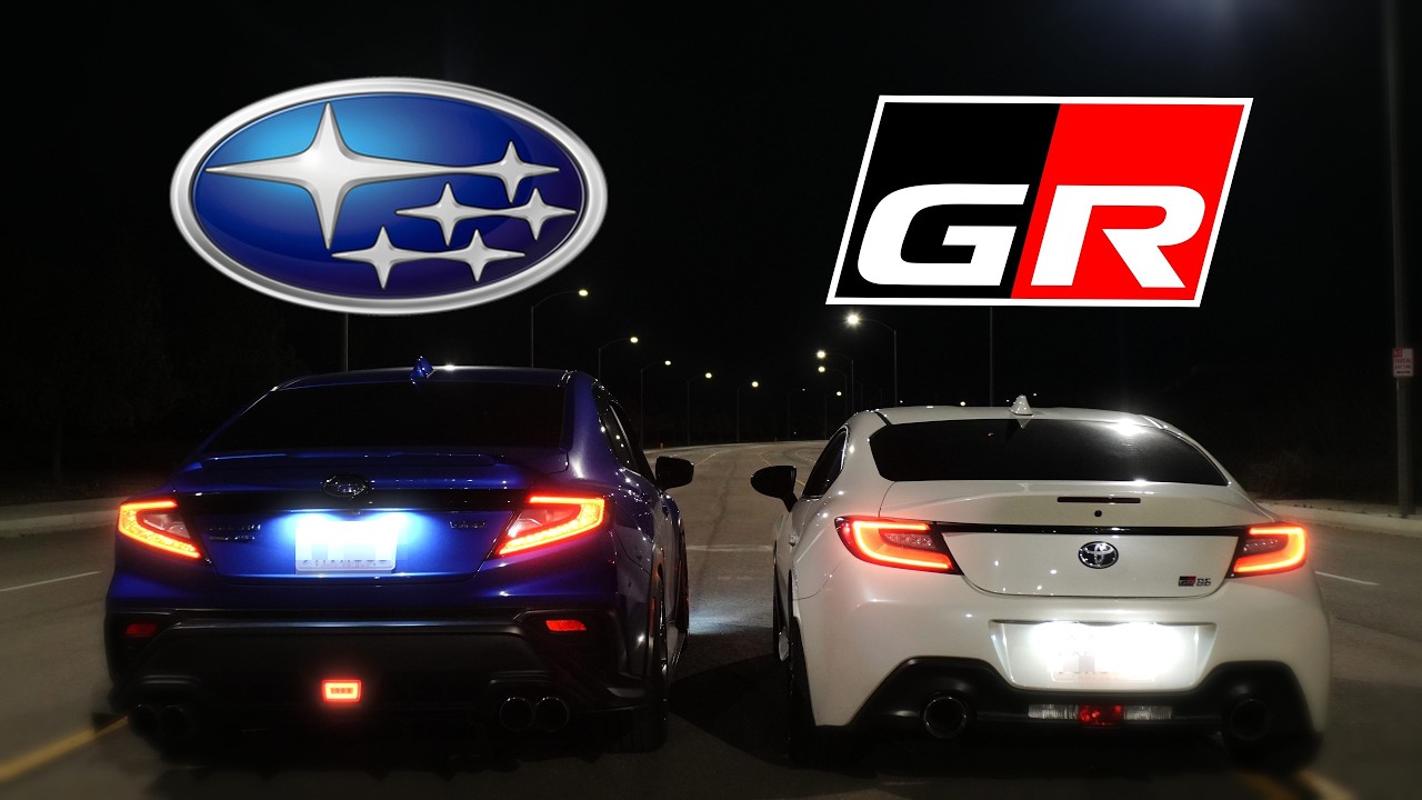 Toyota GR86 vs Subaru WRX | WORLD's SLOWEST DRAG RACE EP. 1