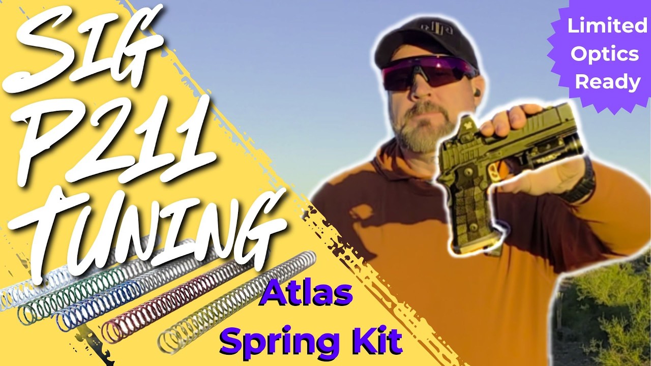 Sig P211 Transformed - Atlas Springs with Comp Delete | I Was Shocked! #sigp211 #competitiveshooting