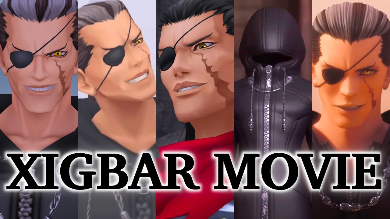 THE XIGBAR MOVIE - (Almost)* All Xigbar/Braig/Luxu Cutscenes