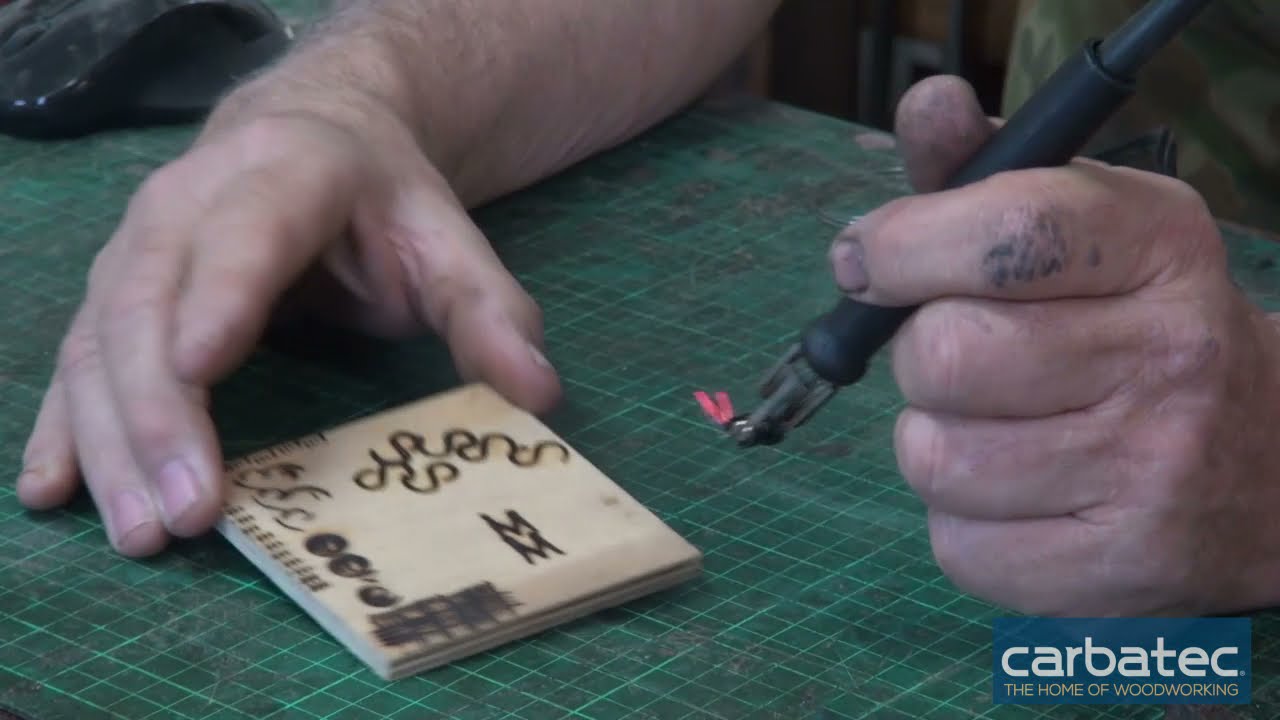 Robert Sorby Pyrography Pt 5 of 6 Pyro Pen