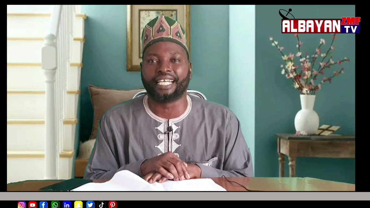 DARASI KA'IDODIN TANGEEM  TARE DA GWANI SADIQU SADIQ