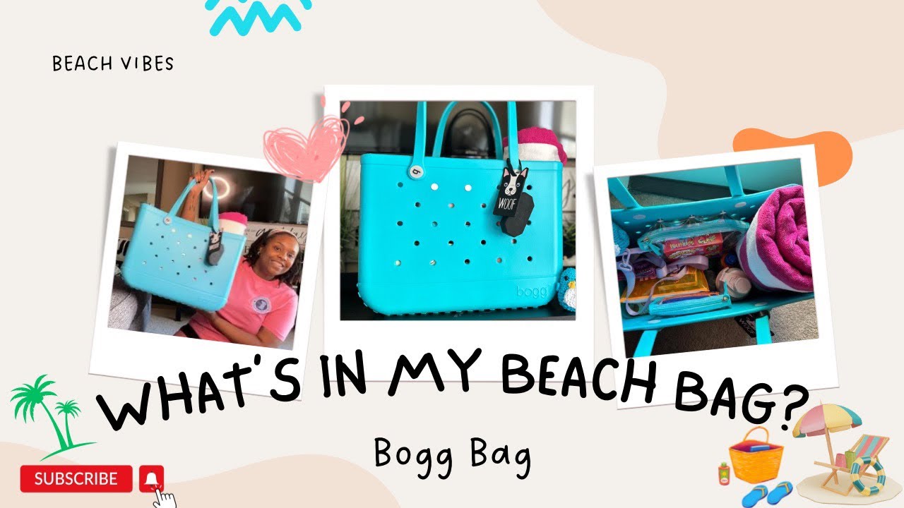What’s In My Beach Bag? 🏝️Bogg Bag☀️🌊🏖️