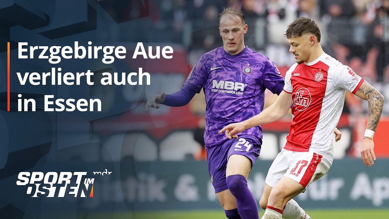 Achte Rückrunden-Schlappe – Aue-Comeback in Essen bleibt unbelohnt | MDR