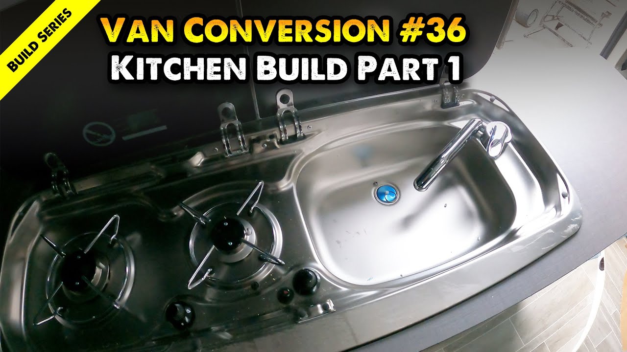 Kitchen build Part 1 in self built campervan Relay / Ducato / Boxer / Promaster