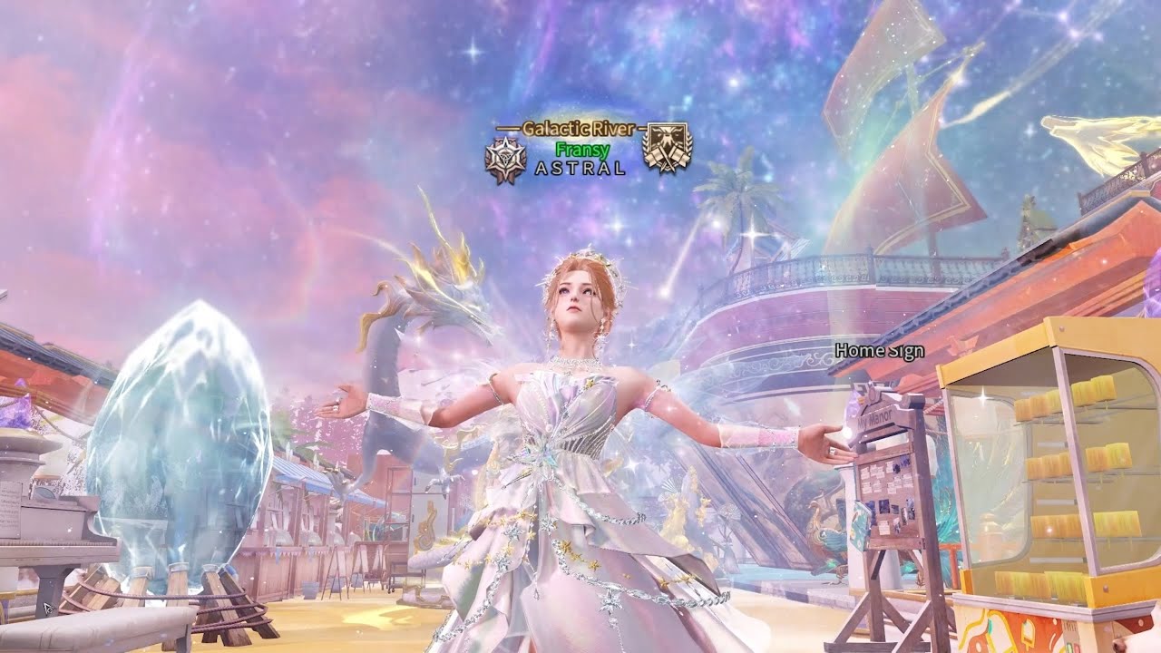 LifeAfter Gacha BioT Rifle Crystal Edition & Outfit Celestial Charm Colorful Collection