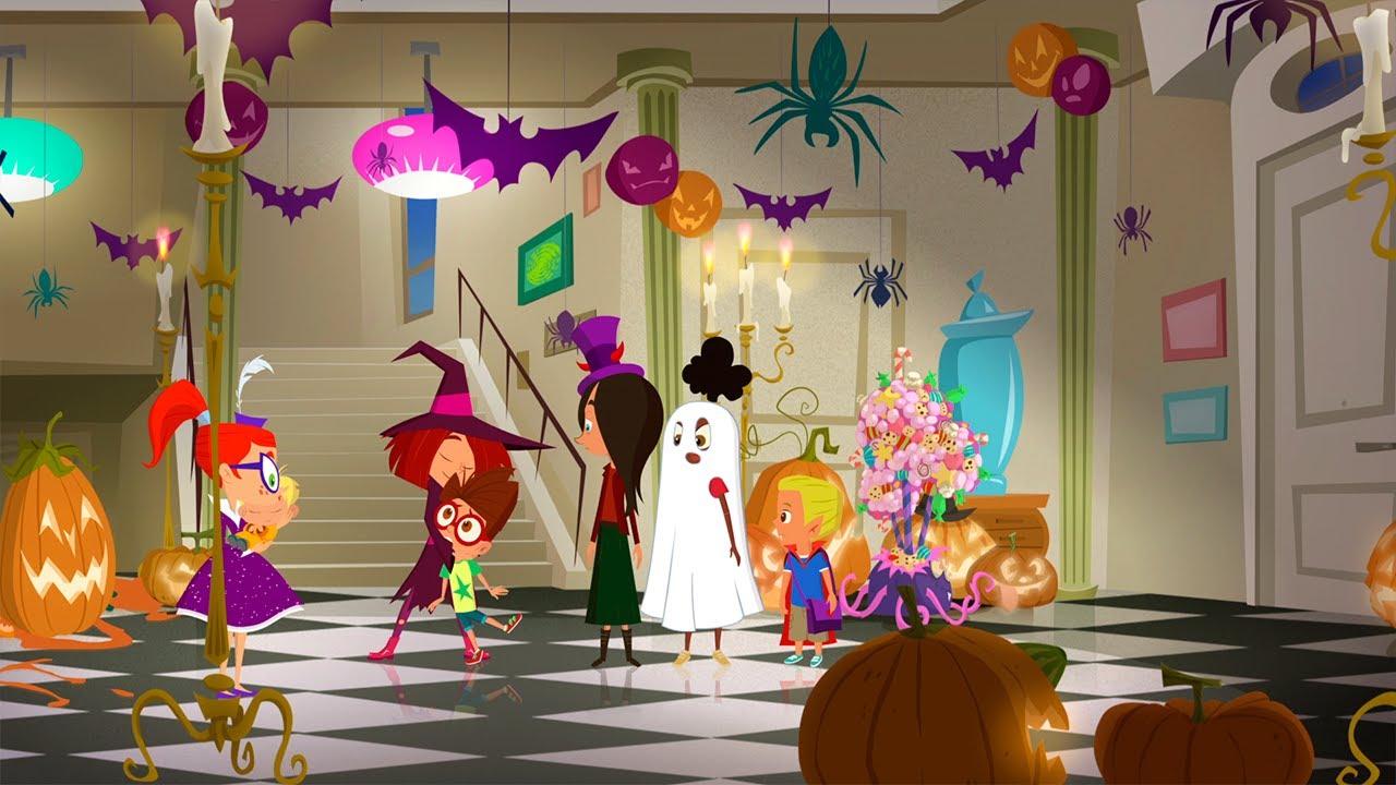 MISS MOON 🌙 Dezhilba The Witch | Cartoons for KIDS | PWR CLUB in English