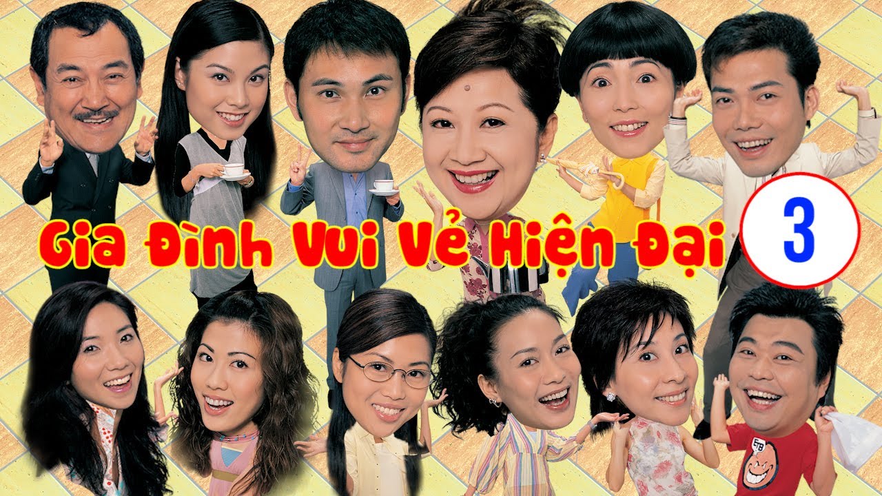 Gia Đình Vui Vẻ Hiện Đại  tập 3 | Tiết Gia Yến, Lâm Văn Long, Liêu Bích Nhi, Lưu Đan | TVB 2003