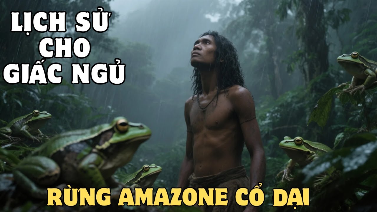 Người tiền sử sống giữa rừng Amazon trước khi con người hiện đại đến | Lịch sử Thư Giãn Dễ Ngủ