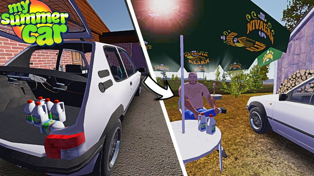 DELIVERING KILJU TO JOKKE IN THE PANIER 250 | My Summer Car