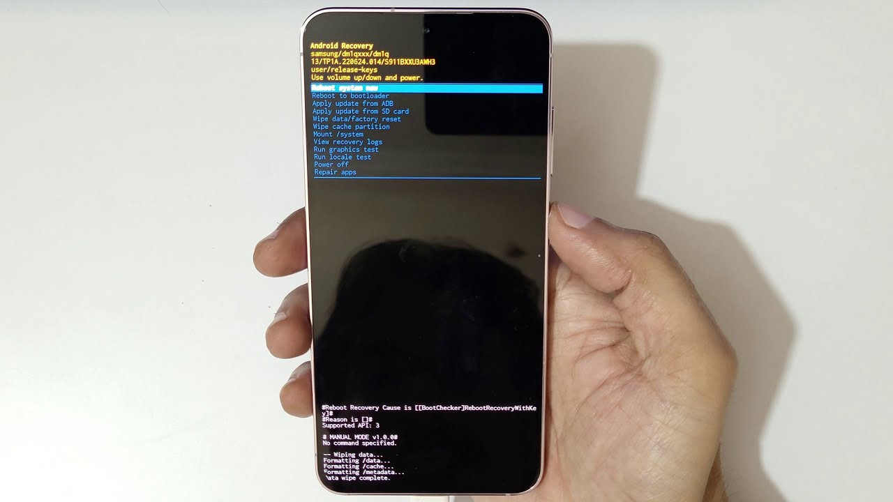 How to Hard Reset Samsung Galaxy S23 - Forgotten Password/Factory Reset