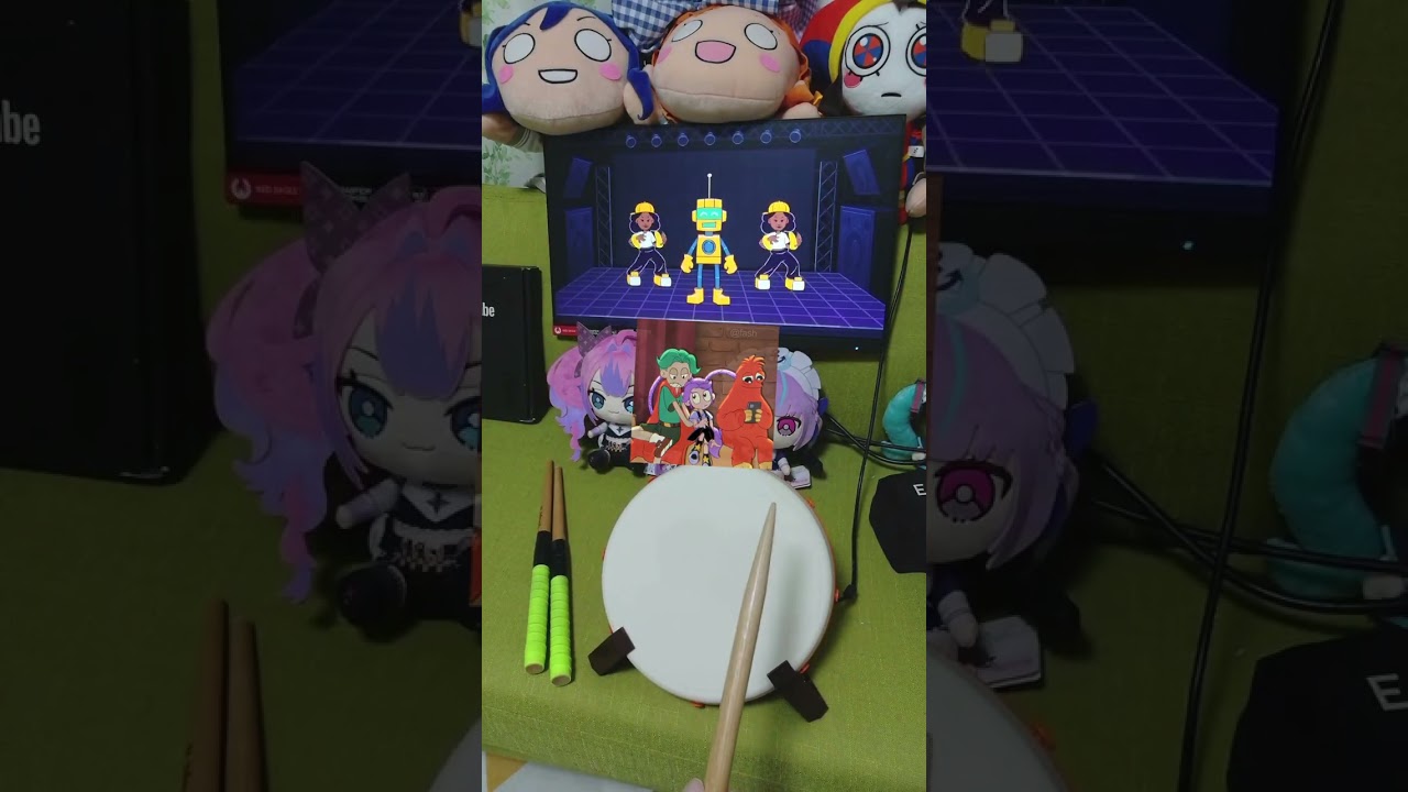 Lily Lovebraids x Rory Redcape x Chum Chompkins - Poppy Playtime 5 | Bits & Bops with Drums 🥁