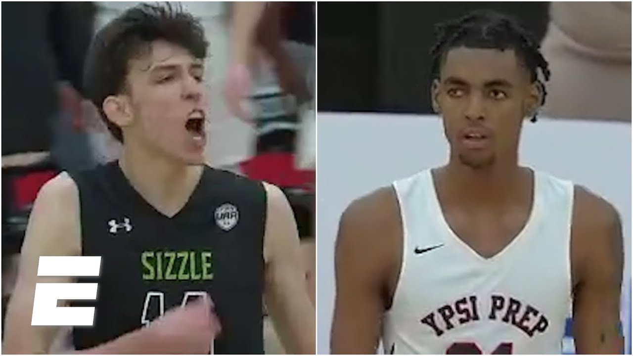 ESPN's No. 1 ranked senior Chet Holmgren vs. the No. 1 junior Emoni Bates | High School Basketball