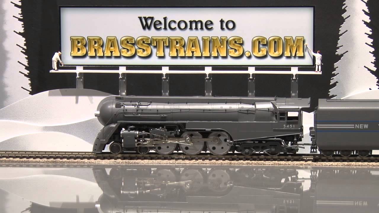 060657-HO Brass Model Train - Key Imports CS#98 NYC 20th Century 4-6-4 J-3A Streamlined Hudson #5451