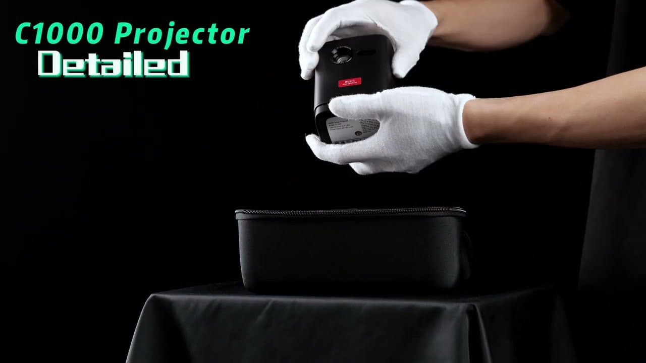 2025  Projector Review！Portable Mini 4K 1080P DLP Technology | Turn Your  Room into a Home Theater!