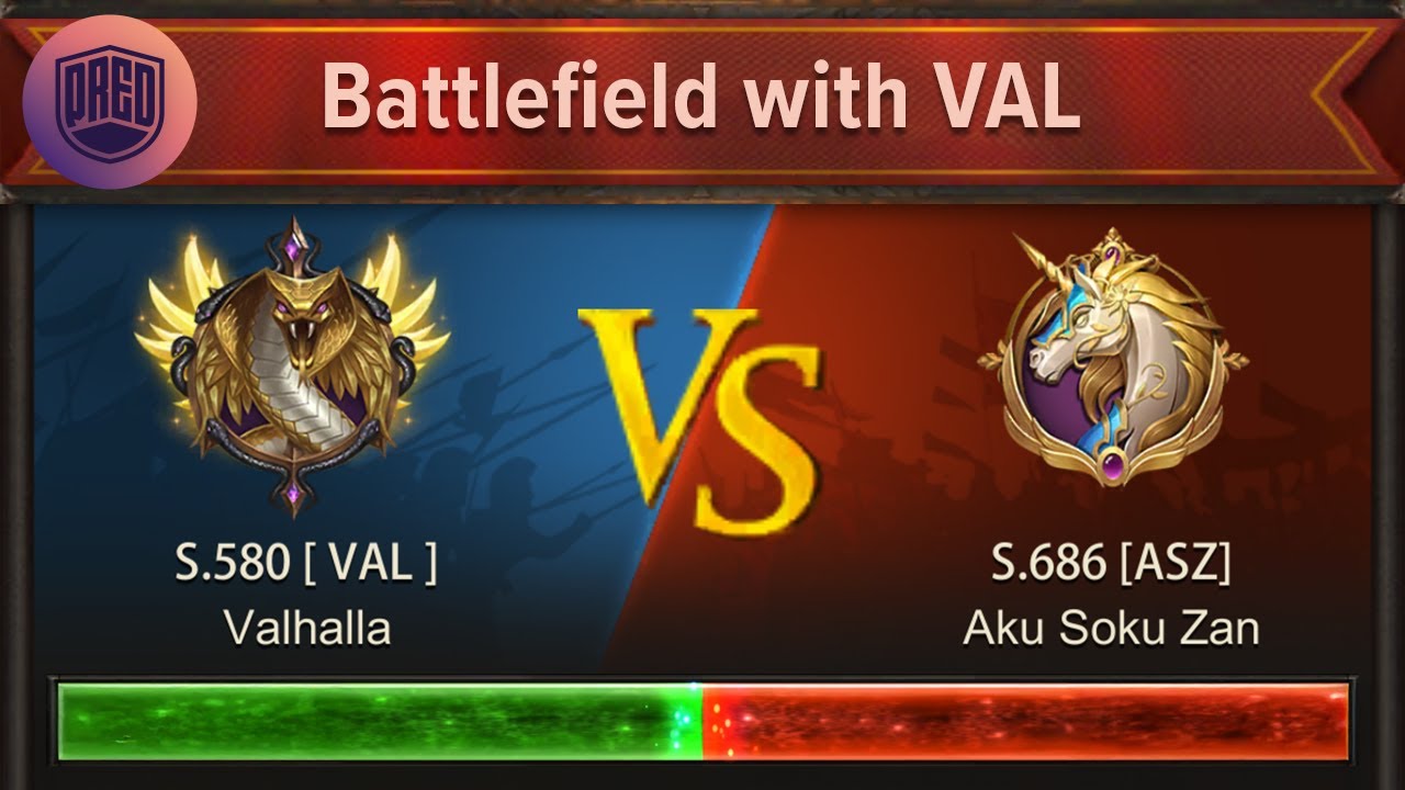 VAL vs S686 ASZ - New Opponents | BoC | Evony: The King's Return