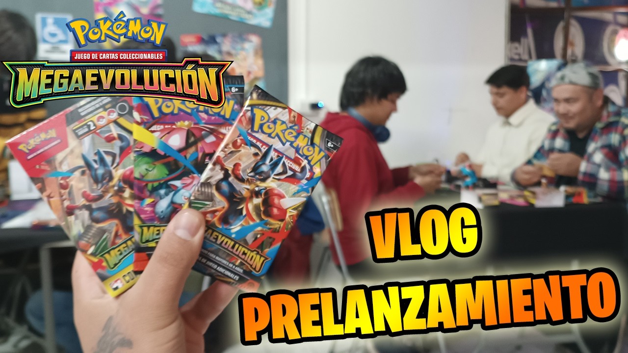 🎉 ¡MI EXPERIENCIA EN EL PRELANZAMIENTO MEGA EVOLUTION! Vlog del Torneo y Sobres POKEMON TCG