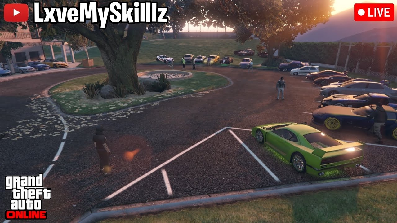 GTA 5 ONLINE LIVE CAR MEET🚘| CAR SHOW🔥| DRAGS | CRUISE Ps4💯