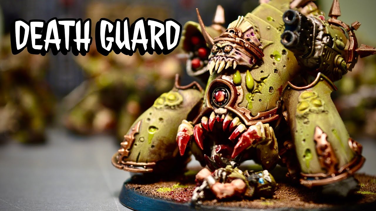 DEATH GUARD Blight-Hauler Конверсия — WARHAMMER 40000
