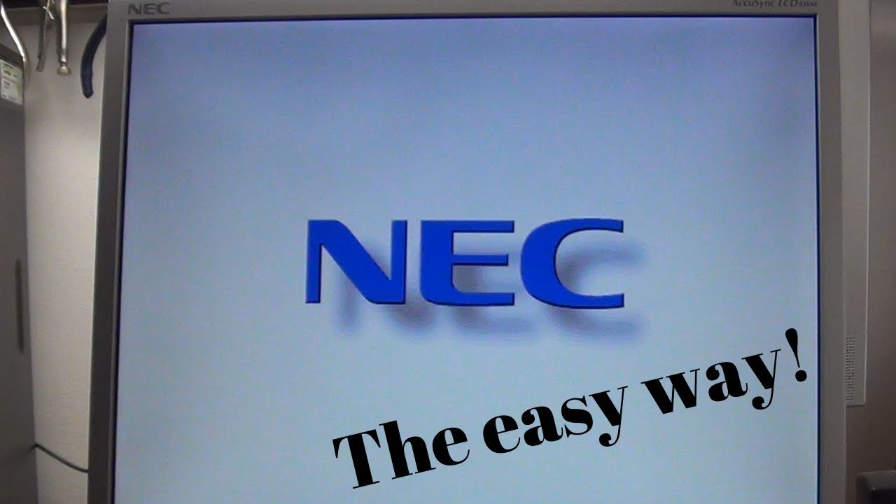 How to enter the BIOS on a NEC computer - The easy way!
