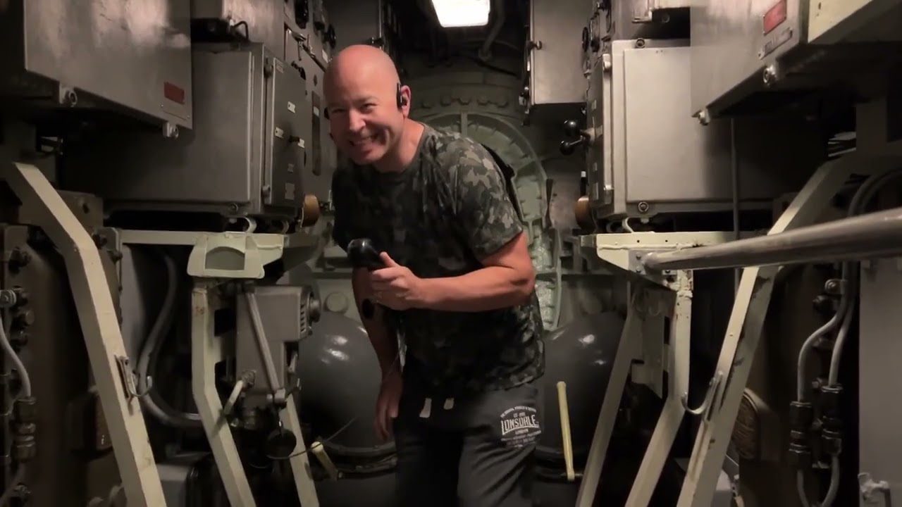 We go inside a real submarine