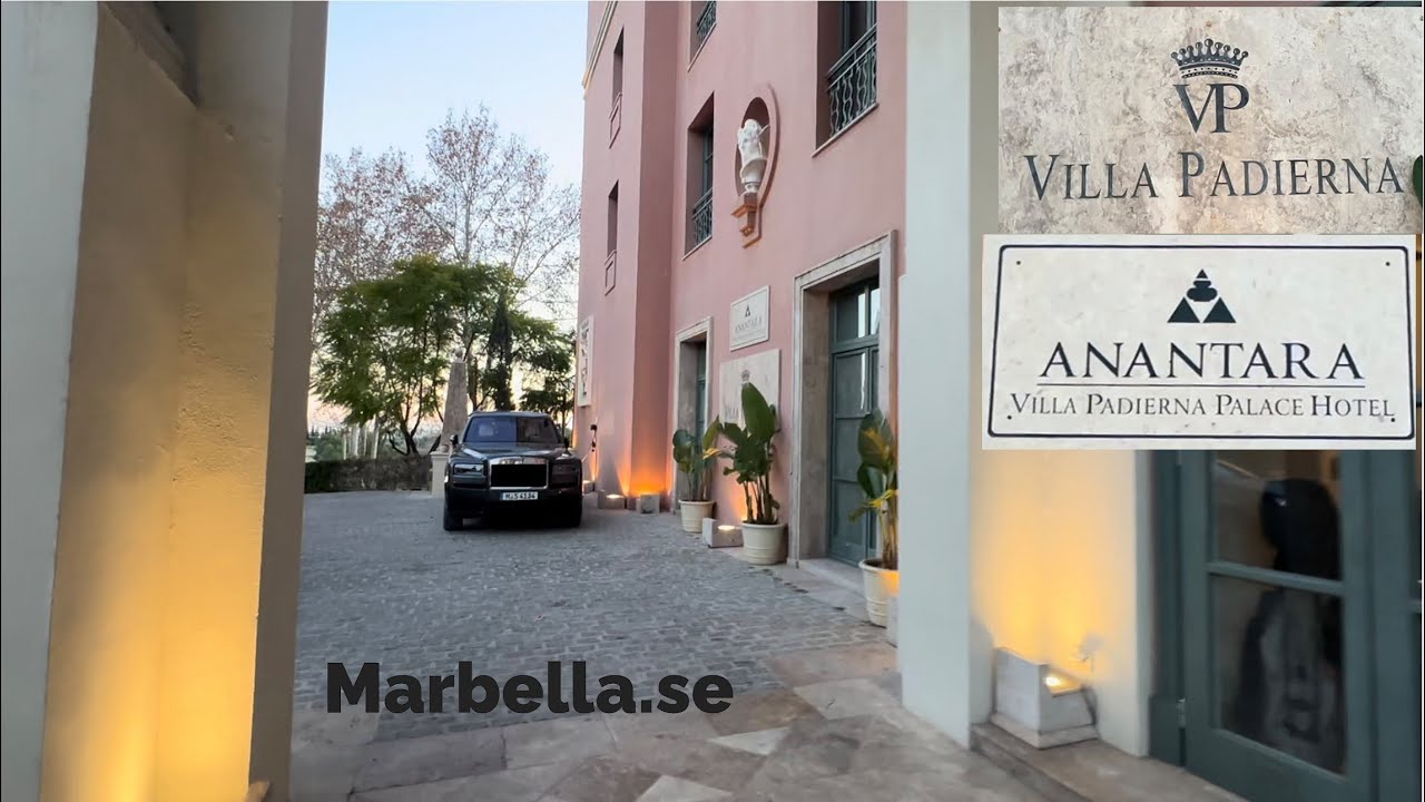 Anantara Villa Padierna Palace Benahavís Marbella Resort - A Leading hotel of the world | 5⭐️ Review