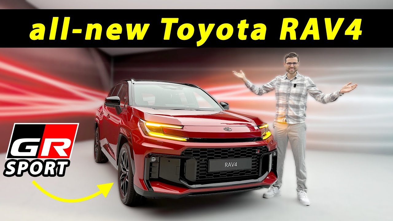 all-new Toyota RAV4 Premiere with RAV4 GR Sport (2026)