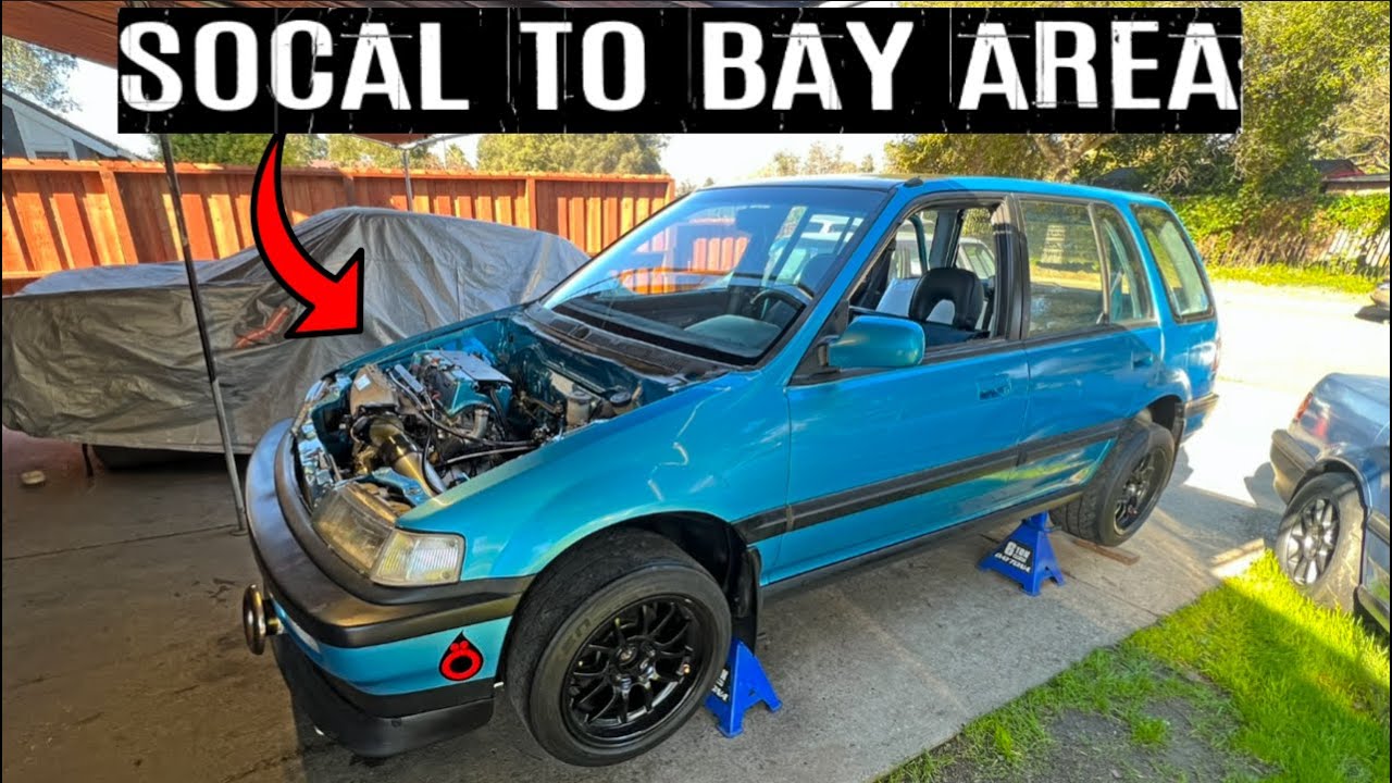 THEY DROVE 7 HOURS IN HOPES OF FIXING HIS CIVIC WAGON !