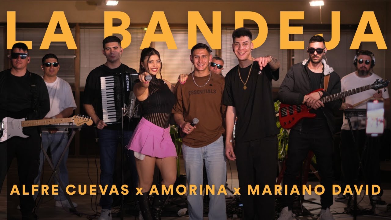Modo Bandeja con Alfre Cuevas, Amorina Mariano David | Cumbia Feat #3 (La Bandeja en vivo)