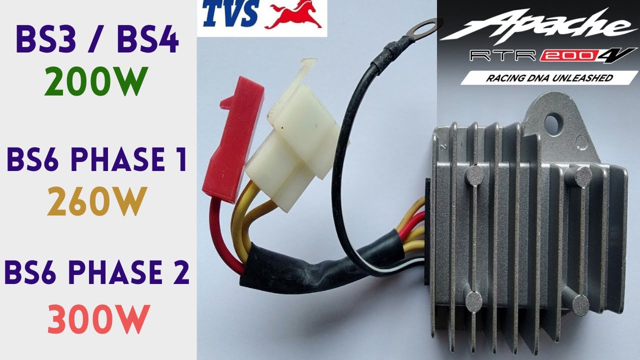 Apache RTR 200 Rectifier Unit Upgrade | 200W to 300W | Solve Low Power Issue