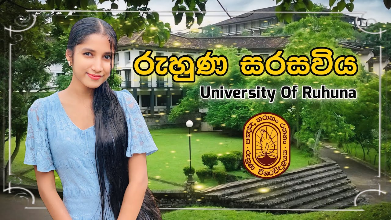 රුහුණ සරසවිය වටේ රවුමක් 😍🌧️ | University of Ruhuna | EDU with DULANKA #unilife #univlog