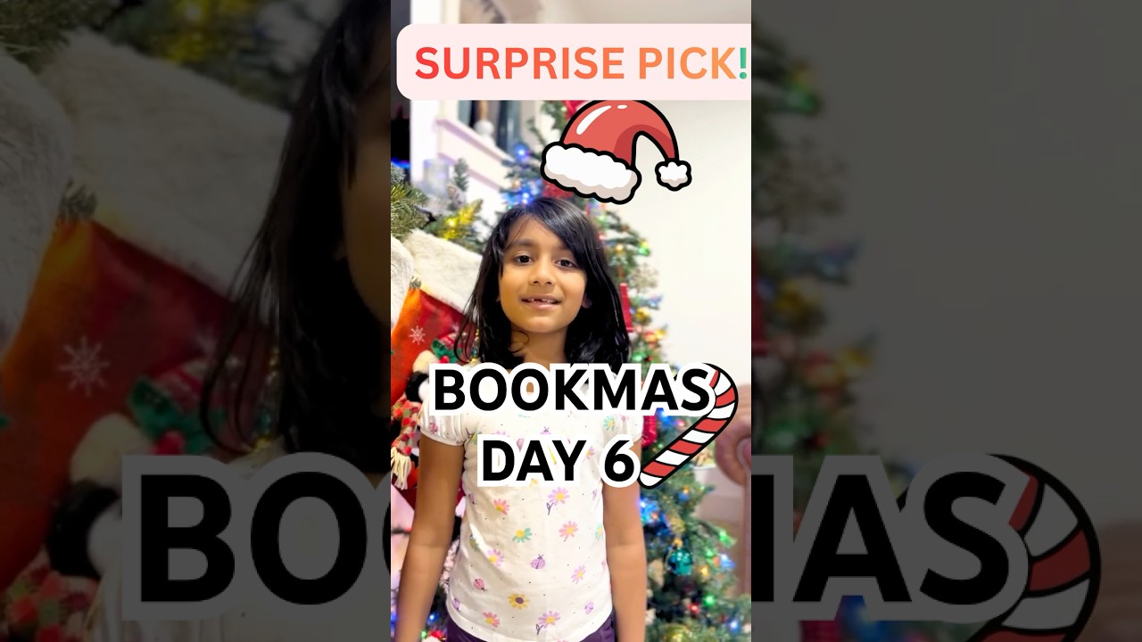 BOOKMAS Day 6 - This Book SURPRISED Me! 😮✨ #BookmasDay6! #bookmas #booktuber #surprisebook