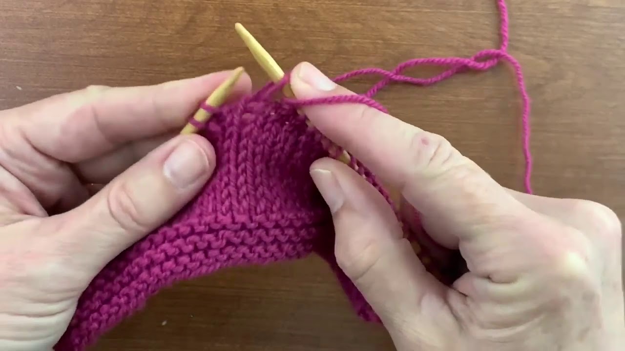 Wrap & Turn Short Rows