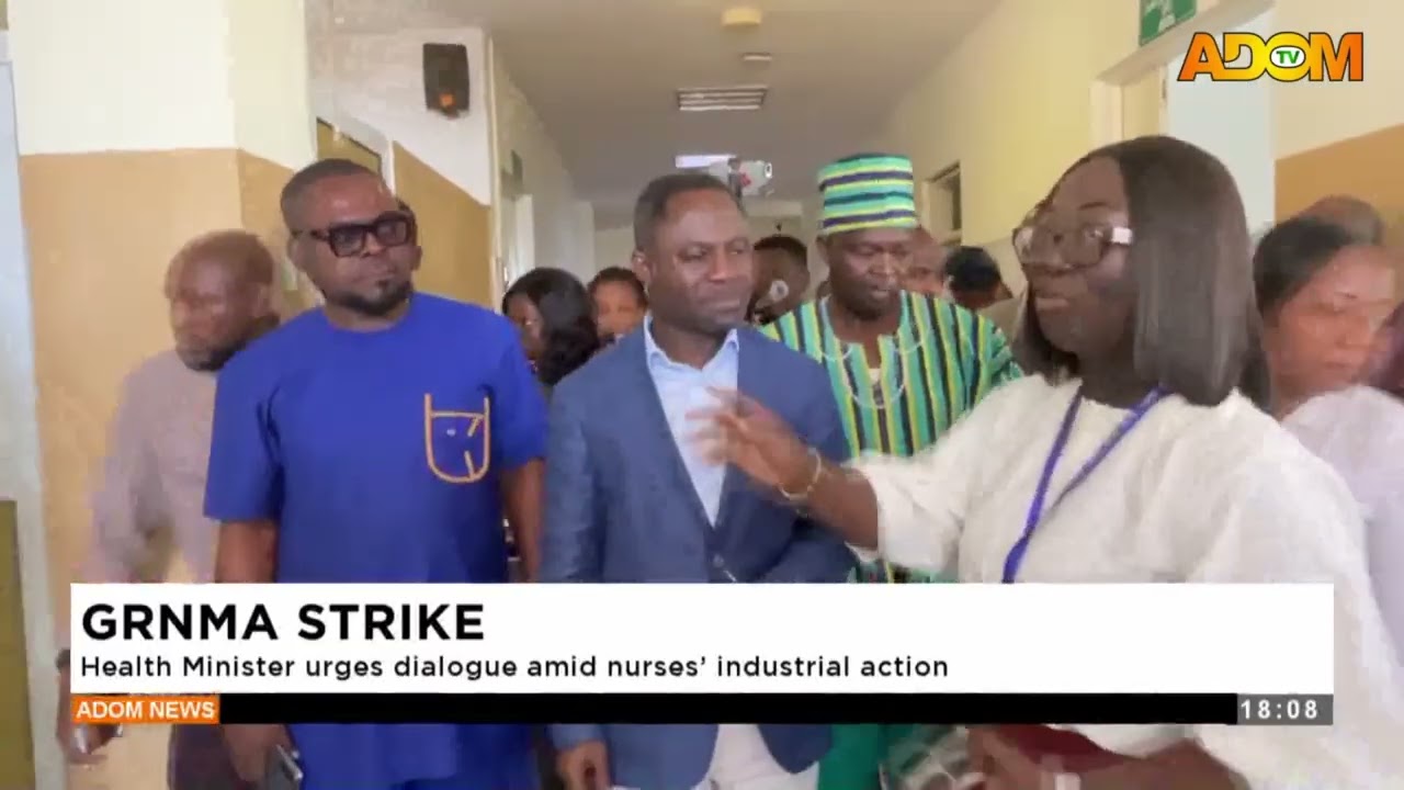 GRNMA STRIKE: Health Minister urges dialogue amid nurses’ industrial action - Evening News.