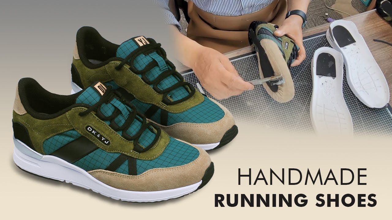 handmade running shoes   운동화 만들기