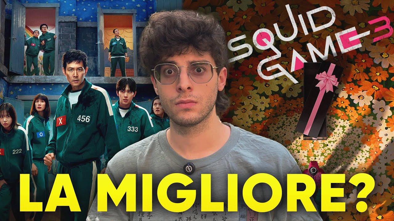 SQUID GAME 3 è la STAGIONE MIGLIORE! La mia REAZIONE al FINALE della SERIE…