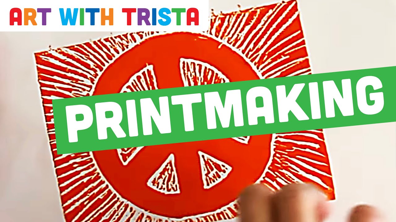 Art Nouveau (Symbolism) & Printmaking Art Tutorial - Art With Trista