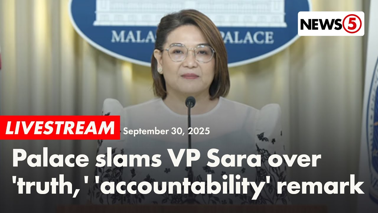 LIVE | Palace Press Officer Usec. Claire Castro holds press conference