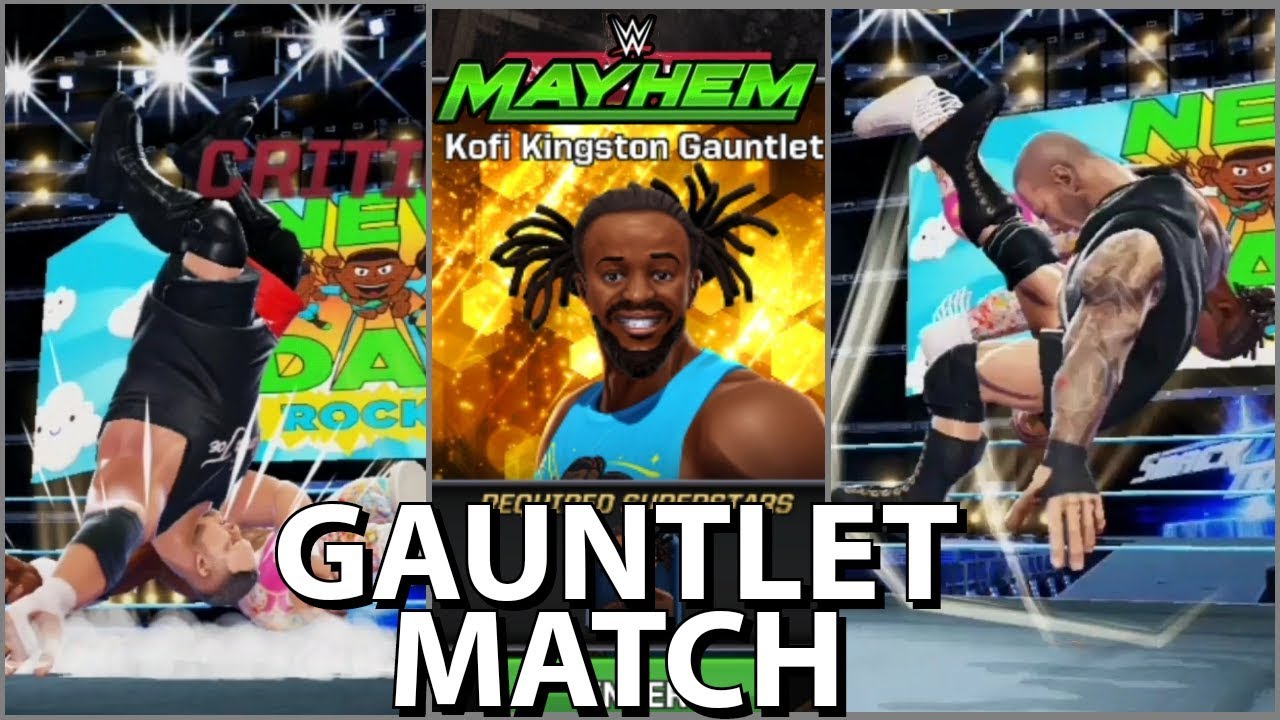 Koffi Gauntlet Match | SmackDown Live | WWE MAYHEM