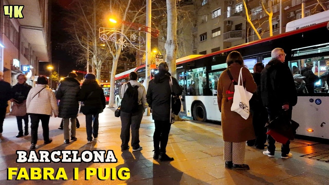 Barrio Obrero de Barcelona, España - Recorrido a Pie por la Calle Fabra i Puig 2026 [4K]