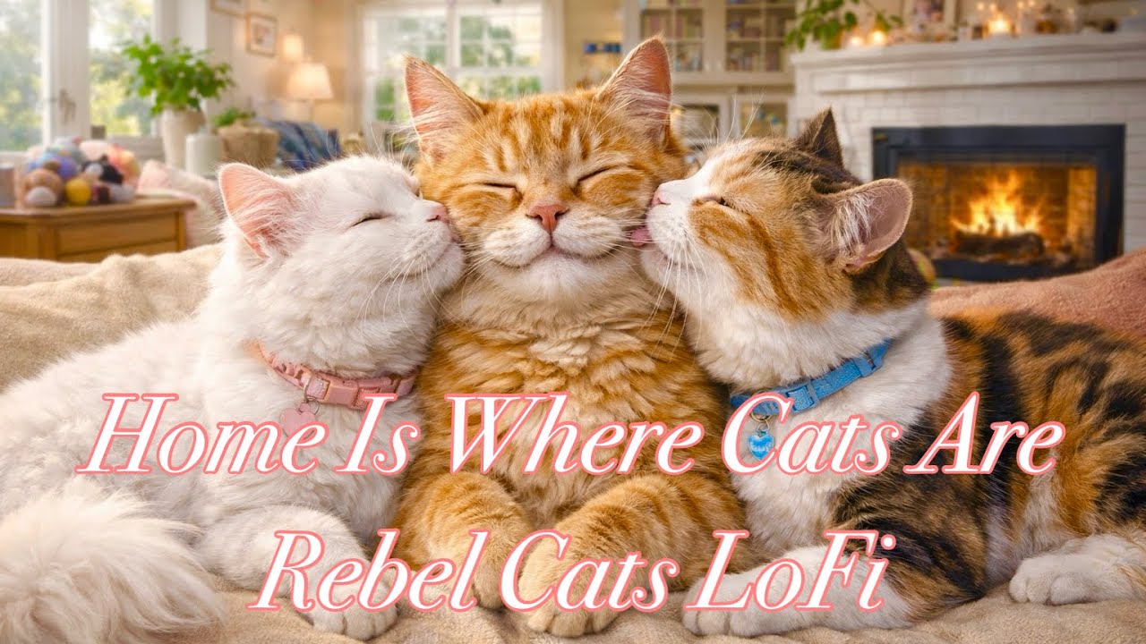 【Lo-Fi Relax/Sleep Music】Home Is Where Cats Are