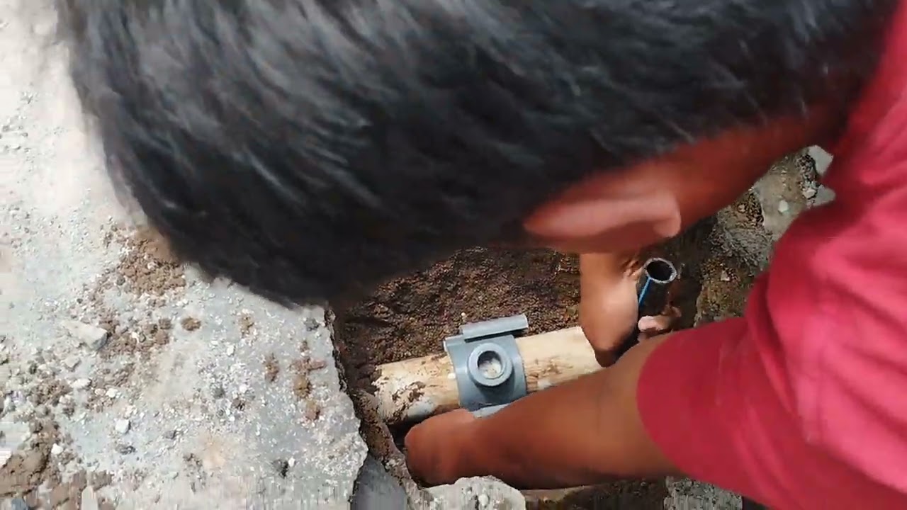 Revitalisasi pipa pelanggan 3/4 HDPE