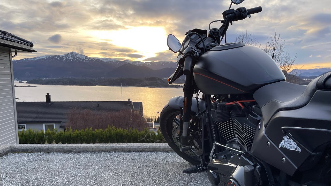 Experience Norway on your Bike , Sunset Ride Part-2 Gopro 12 Testing