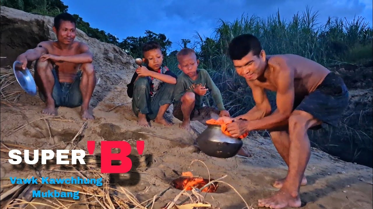 Super 'B' Vawk Kawchhung Mukbang | Pui vut vut khawp mai..🤣