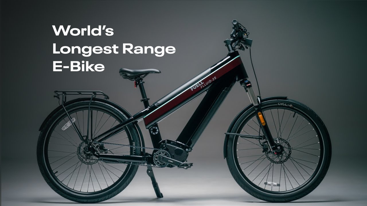 FUELL Flluid: World's longest range e-bikes