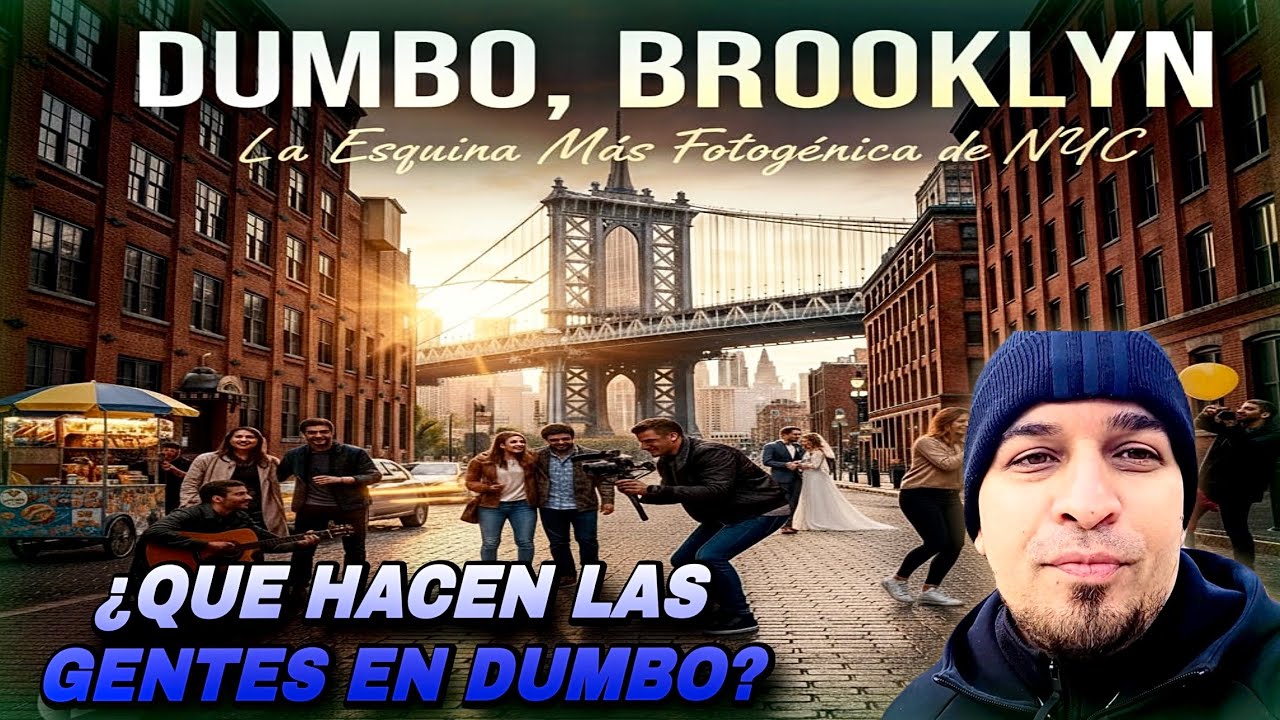 Un día de RECORRIDO por DUMBO EN BROOKLYN  NYC ¿que ver y hacer?